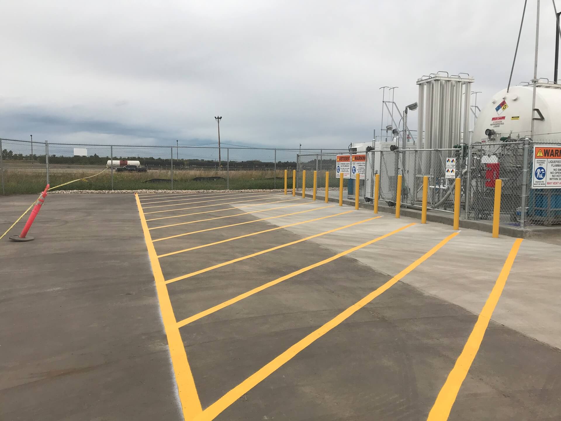 RDM Parking lot line painting